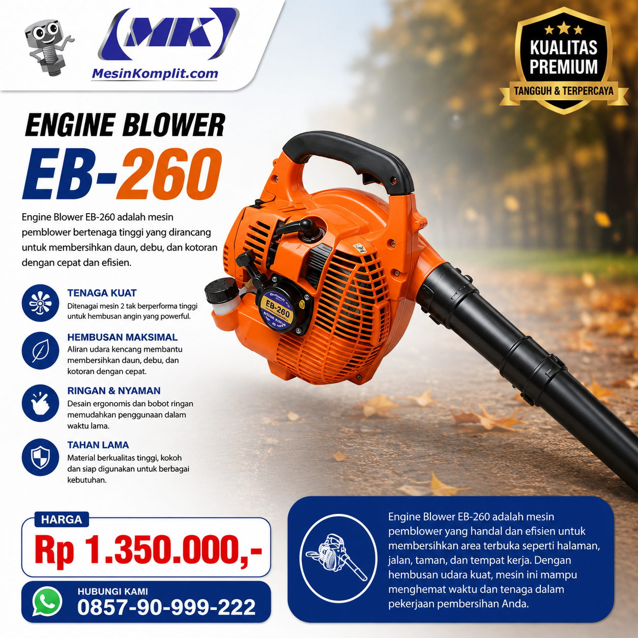 Blower Angin Bensin ...
